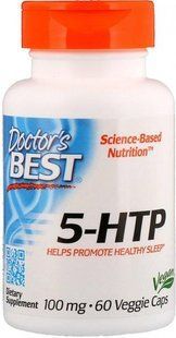 Вітамін Doctor's Best 5-HTP 100mg 60 caps DB5htp_100_60 фото