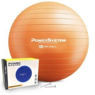 Мяч для фитнеса и гимнастики Power System PS-4018 85 cm Orange PS-4018OR-0 фото