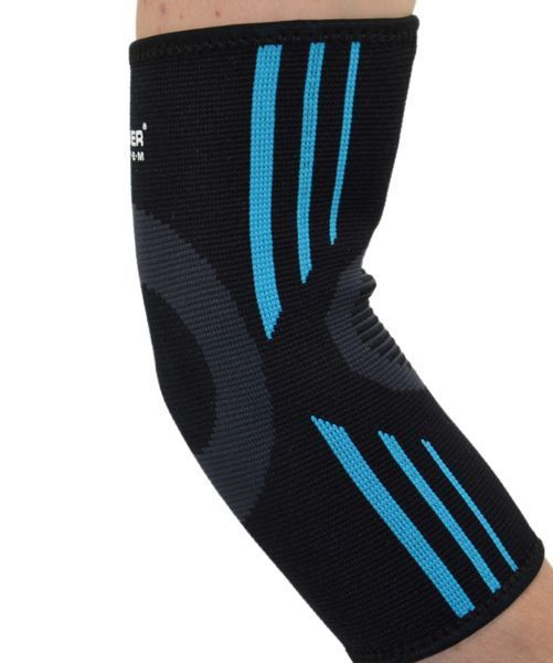 Налокітники спортивні Power System Elbow Support Evo PS-6020 BlackBlue XL PS-6020_XL_Black-Blue фото