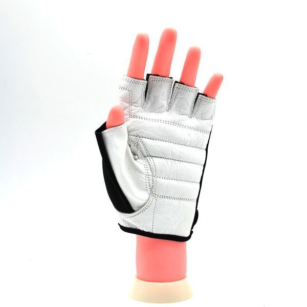 Рукавички для фітнесу MadMax MFG-250 Basic Whihe M MFG-250_M фото