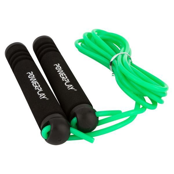 Скакалка звичайна 2,7 м  PowerPlay 4205 зелена PP_4205_Green фото