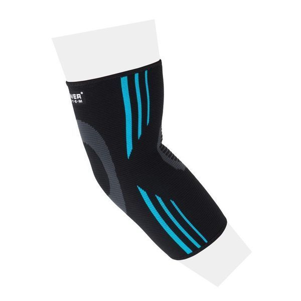 Налокітники спортивні Power System Elbow Support Evo PS-6020 BlackBlue XL PS-6020_XL_Black-Blue фото