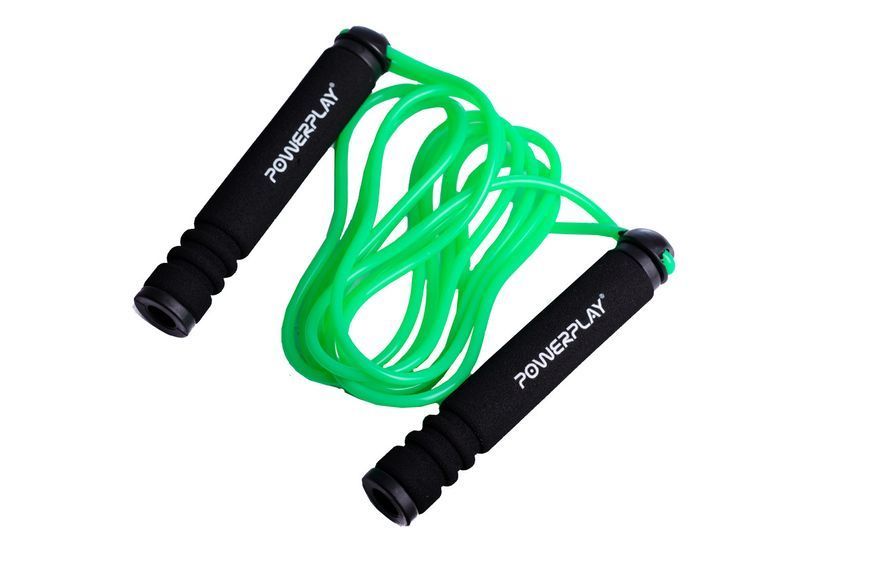 Скакалка звичайна 2,7 м  PowerPlay 4205 зелена PP_4205_Green фото