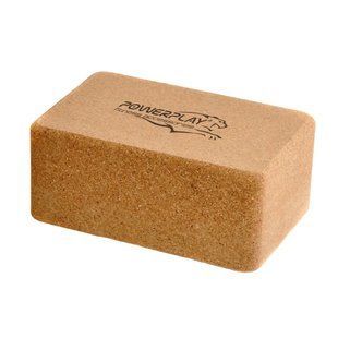 Йога-блок ( цеглина )  PowerPlay PP_4006 з пробкового дерева Cork Yoga Block PP_4006_Cork фото