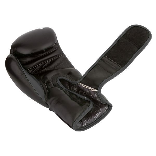 Боксерські рукавиці PowerPlay 3018 Jaguar Чорні 8 унцій PP_3018_8oz_Black фото