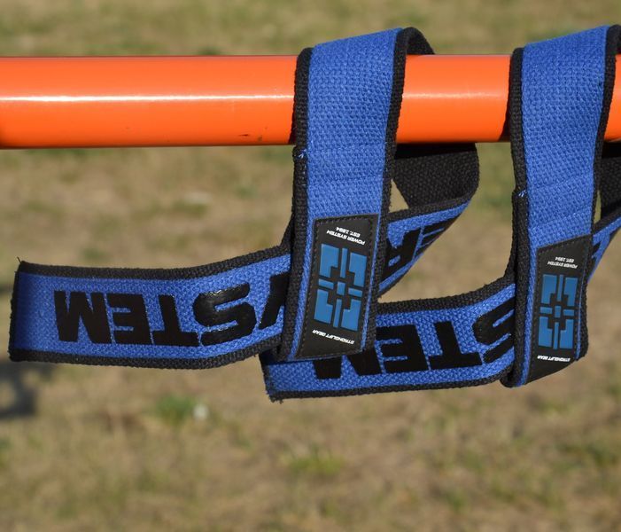 Кистьові ремені Power System PS-3401 Lifting Straps Duplex BlackBlue 3401BU-0 фото