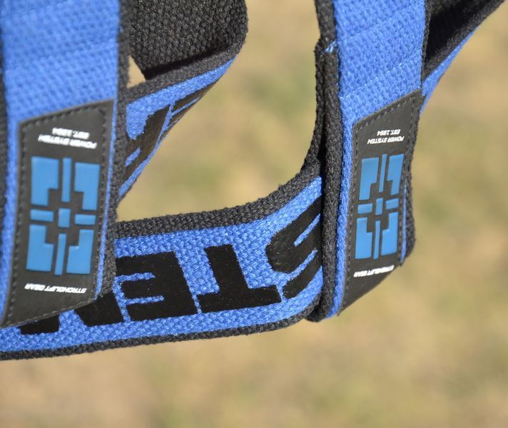 Кистьові ремені Power System PS-3401 Lifting Straps Duplex BlackBlue 3401BU-0 фото