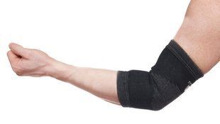 Налокітники спортивні Power System Elbow Support PS-6001 BlackGrey M PS-6001_M_Black фото