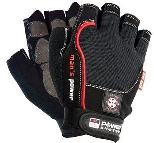 Рукавички для фітнесу Power System PS-2580 Man&rsquo;s Power Black XL PS-2580_XL_Black фото