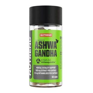 Ашваганда Nutrend ASHWAGANDHA, 60 caps N_ash_60 фото