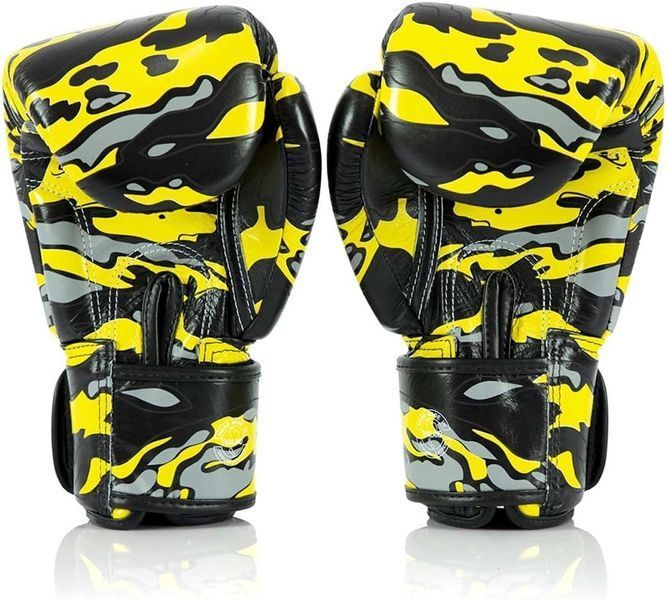 Боксерські рукавиці Fairtex BGV-ONE X STBG (натуральна шкіра) 12 унцій (бинти в комплекті) BGV-ONE_X_STBG_12oz фото