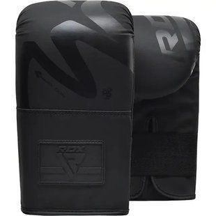 Снарядні рукавиці RDX F15 Noir 4OZ Black BMR-F15MB фото