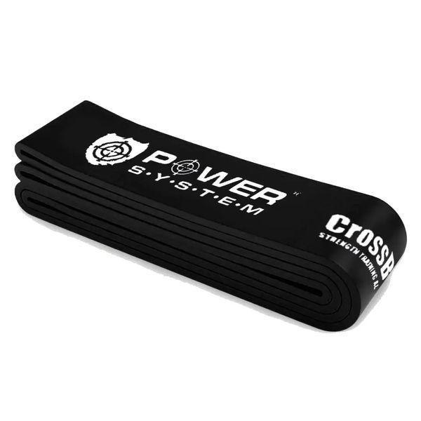 Еспандер-петля (гумка для фітнесу і кроссфіту) Power System PS-4055 CrossFit Level 5 Black (опір 25-65 кг) PS-4055_Black фото