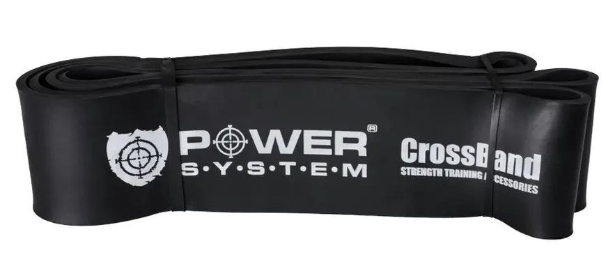 Еспандер-петля (гумка для фітнесу і кроссфіту) Power System PS-4055 CrossFit Level 5 Black (опір 25-65 кг) PS-4055_Black фото