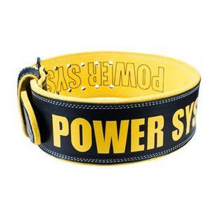 Пояс для важкої атлетики Power System Beast PS-3830 BlackYellow M PS-3830_M_Black-Yellow фото