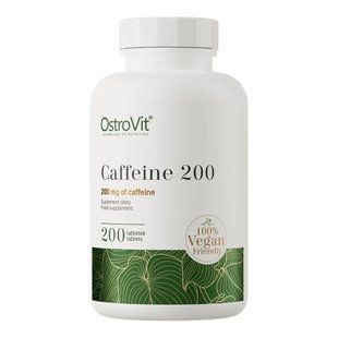 Кофеїн OstroVit CAFFEINE 200mg 200 tabs O_coff_200_200 фото