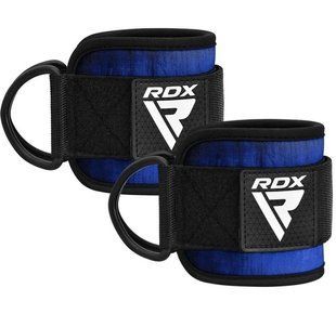 Манжети на щиколотку RDX A4 Gym Ankle Pro Blue Pair WAN-A4U-P фото