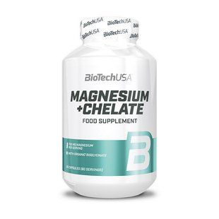 Вітамін Bio Tech Magnesium Chelate 60 caps BTMagn60 фото