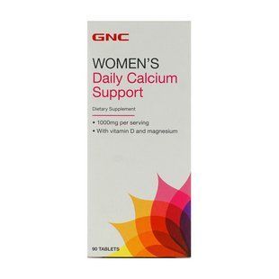 Вітамінний комплекс GNC Women's Daily Calcium Support 90 tab GNC_Wom_cal_90 фото