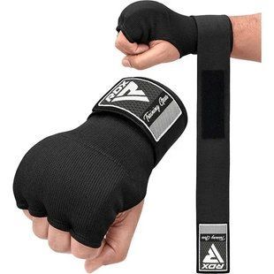 Бинти-рукавиці RDX IS2 Inner Straps Black XL HYP-IS2B-XL фото