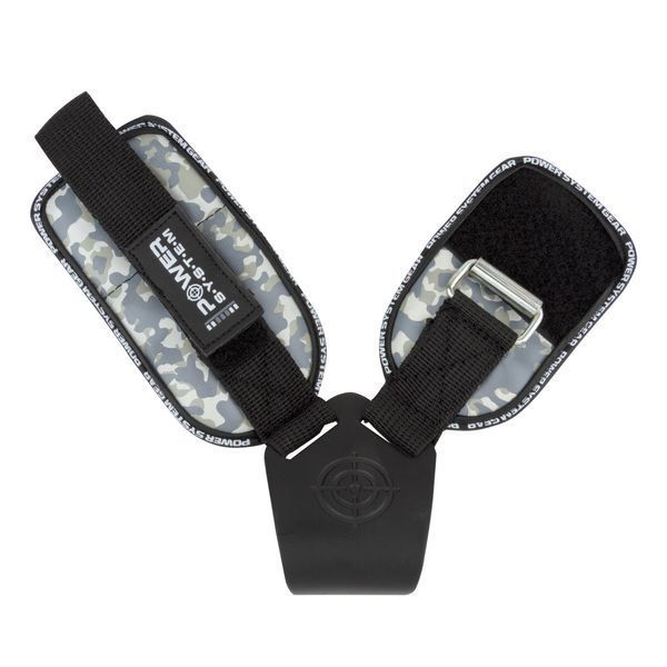 Гаки для тяги на зап'ястя Power System Hooks Camo PS-3370 BlackGrey L PS_3370_Black/Grey L фото