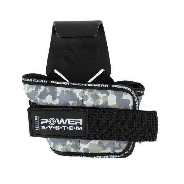Гаки для тяги на зап'ястя Power System Hooks Camo PS-3370 BlackGrey L PS_3370_Black/Grey L фото