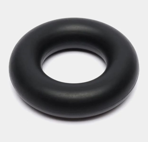 Еспандер кистьовий силіконовий PowerPlay PP-4324 Hand Grip Ring Hard 25 кг Чорний PP_4324_25kg фото