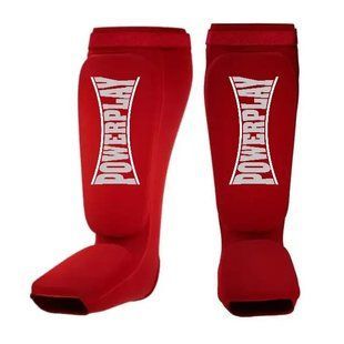 Захист гомілки та стопи PowerPlay 3054 Classic Shin Червоні XL ( зріст 188 - 200 см ) PP_3054_XL_Red фото