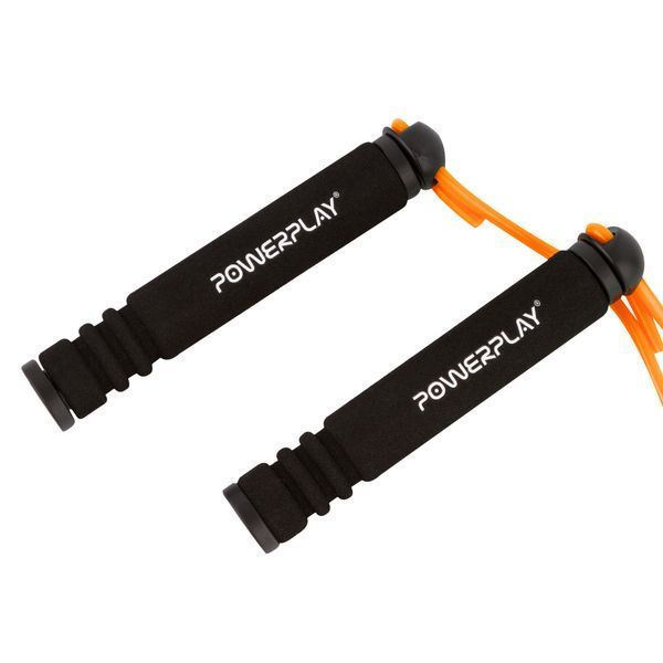 Скакалка універсальна класична PowerPlay 4205 2,7 м помаранчева PP_4205_Orange фото