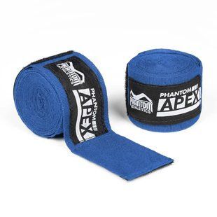 Бинти для боксу Phantom APEX Blue 250cm. (2.5м.) PHWR2842 фото