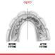 Капа OPRO Instant Single Colour Braces доросла (вік 11+) Прозора (art.102522007) Instant_Braces_Clear фото 3 купити онлайн