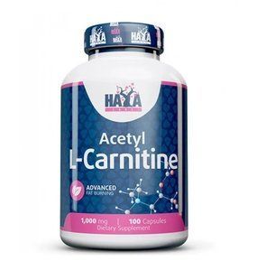 Жироспалювач Haya Labs Карнітин Acetyl L-Carnitine 1000mg / 100 Caps HL_Carni_1000_100 фото