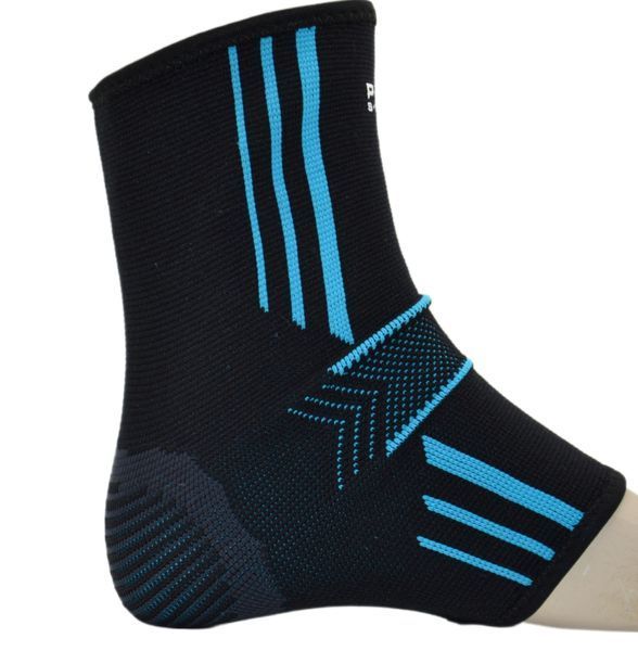 Спортивні бандажі на гомілковостоп Power System Ankle Support Evo PS-6022 BlackBlue XL PS_6022_XL_Black/Blue фото