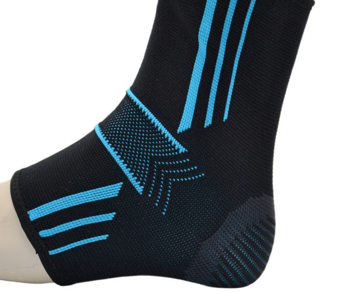 Спортивні бандажі на гомілковостоп Power System Ankle Support Evo PS-6022 BlackBlue XL PS_6022_XL_Black/Blue фото