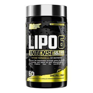 Жироспалювач Nutrex Research Lipo-6 Black Intense Ultra Concentrate Nutr_6_ult_60_Intense фото