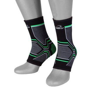 Бандажі на гомілковостопі PowerPlay 4100 Чорні LXL пара PP_4100_L/XL_Black фото