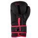 Боксерські рукавиці PowerPlay 3024 Ultra Mat Чорно-Рожеві 10 унцій PP_3024_10oz_Bl/Pink фото 3 купити онлайн