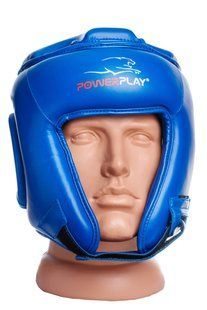 Боксерський шолом турнірний PowerPlay 3045 синій XL PP_3045_XL_Blue фото