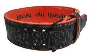 Пояс для важкої атлетики Power System Beast PS-3830 BlackRed XL PS-3830_XL_Black-Red фото