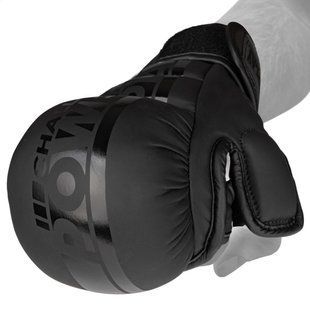 Рукавиці для MMA PowerPlay PP_3033 Ultra Matt Чорні XL PP_3033_XL_Black фото