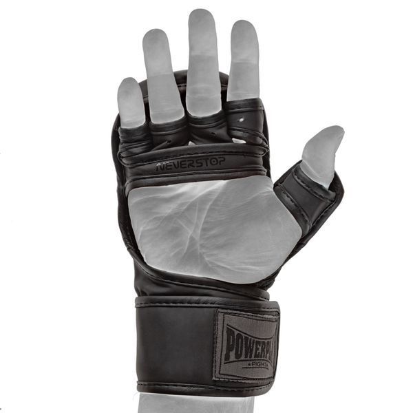 Рукавиці для MMA PowerPlay PP_3033 Ultra Matt Чорні XL PP_3033_XL_Black фото