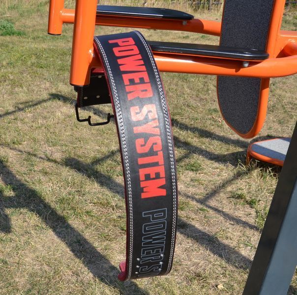 Пояс для важкої атлетики Power System Beast PS-3830 BlackRed XL PS-3830_XL_Black-Red фото