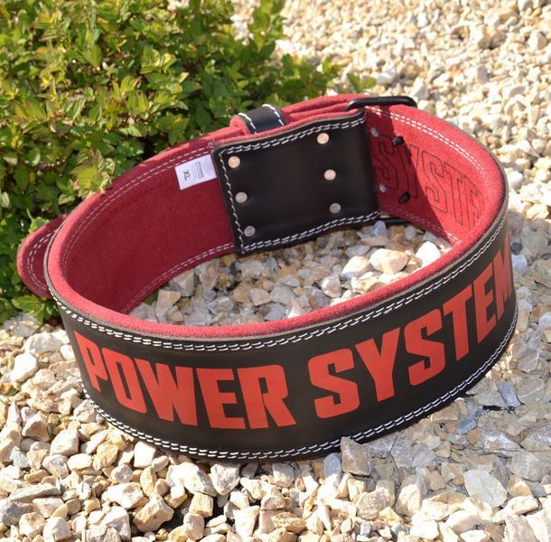 Пояс для важкої атлетики Power System Beast PS-3830 BlackRed XL PS-3830_XL_Black-Red фото