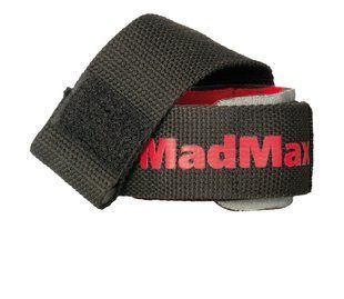 Лямки для тяги MadMax MFA-332 PWR Straps+ BlackGreyRed MFA-332-U фото