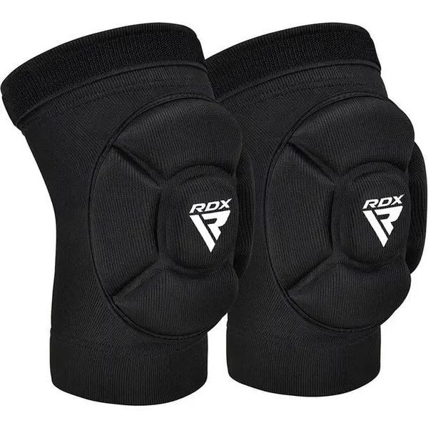 Наколінники спортивні RDX Hosiery Knee Foam K5 Black/White M (пара) HYP-K5BW-M фото