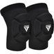 Наколінники спортивні RDX Hosiery Knee Foam K5 Black/White M (пара) HYP-K5BW-M фото 4 купити онлайн