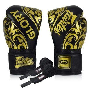 Боксерські рукавиці Fairtex BGVG2 Velcro Black 14 унцій (бинти в комплекті) BGVG2_Velcro_14oz_Black фото