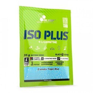Ізотонік Olimp Nutrition Iso Plus+ L carnitine 35 g Ol_isopl_35g фото