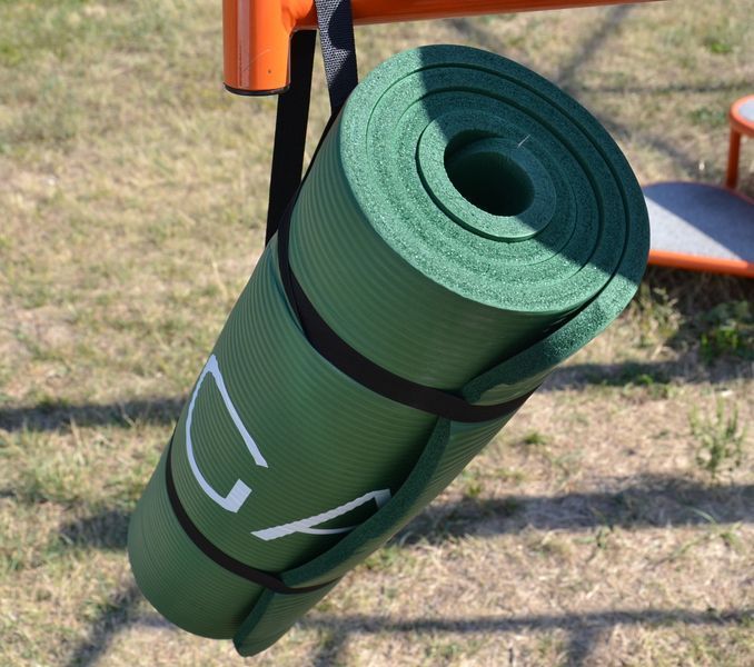 Коврик для йоги і фітнесу PowerPlay 4151 NBR 183x61x1.5 см Зелений PP_4151_Green фото