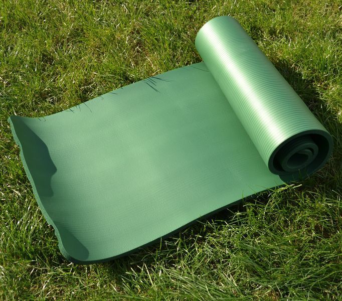 Коврик для йоги і фітнесу PowerPlay 4151 NBR 183x61x1.5 см Зелений PP_4151_Green фото
